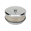 6-3/8 Inch Chrome Air Cleaner, 2 Barrel Carb, 2-5/8 Inch Neck 6-3/8 Inch Chrome Air Cleaner, 2 Barrel Carb, 2-5/8 Inch Neck