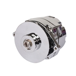 King Chrome GM One Wire Alternator, 100 Amp