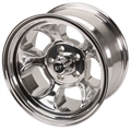 Team III Wheels ET Five Window Wheel-Pol-15x8-5 on 4.5-4 Inch Backspce