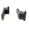 Universal Hidden Door Hinges, 1-Piece Straight Arm
