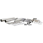 Small Block Chevy Lake Style Header Kit, 1-5/8 Tube, 4 Inch Cone