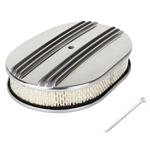 Garage Sale - 12 Inch Oval Double Finned Air Cleaner