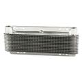 B&M 70265 B&M SuperCooler Polished Aluminum Transmission Oil Cooler