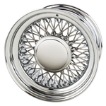 Dayton Wire Wheel, 15 x 10 Inch Rear, 4.38 Inch Backspace