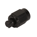 Aluminum Flare Fitting Cap, Black, -12 AN