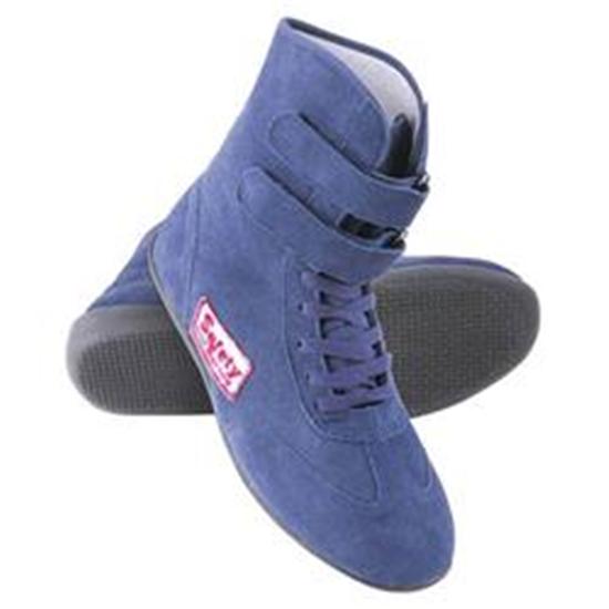 Safety Racing Suede Leather Hi-Top Driving Shoes (G-Sale)