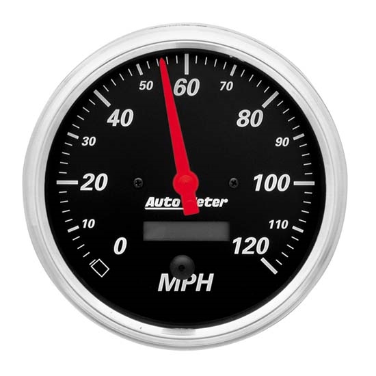 Auto Meter 1489 Designer Black Air-Core Speedometer Gauge, 5 Inch Auto Meter 1489 Designer Black Air-Core Speedometer Gauge, 5 Inch
