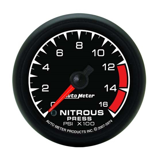 Auto Meter 5974 ES Digital Stepper Motor Nitrous Pressure Gauge Auto Meter 5974 ES Digital Stepper Motor Nitrous Pressure Gauge