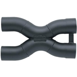 Dynatech® Merge X-Pipe, 3-1/2 Inch Inlet/Outlet