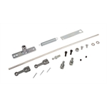 Edelbrock 1032 94 Carb Throttle Linkage Rod Kit, Dual Carb, Standard