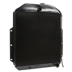 Walker AC489-1 1942-52 Ford F100 Radiator w/ AC Condenser-Chevy Engine