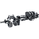 Scat 435011LW F43 Light Chevy Crankshaft-3.335 Stroke, 350 Main, 2 Rod