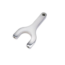 Ford Upper Steering Arm, Chrome, 7-3/4 Inch, 5/8 Hole