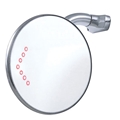 4 Inch Peep Mirror with LED Turn Signal