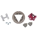 Ultra Lite Midget Left Front Brake Kit, Round Rotor