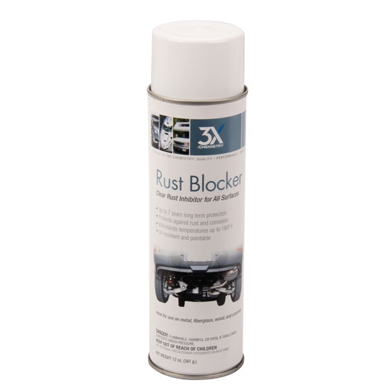 3X Chemistry 4188 Rust Blocker, 12oz Aerosol Spray Can 3X Chemistry 4188 Rust Blocker, 12oz Aerosol Spray Can