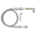Lokar TC-1000HT48 Hi-Tech Throttle Cable, 48 Inch