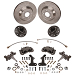 1964-72 GM A, F, X Body 13 Inch Big Brake & 2 Inch Dropped Spindle Kit