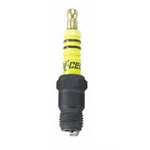 Accel 0276S-4 U-Groove Shorty Spark Plug, 5/8 Hex, .460 Reach, Tapered Seat