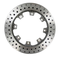 AFCO 6640113 11.75 Inch Pillar Vane Drilled Rotor, .810 Inch, LH Side