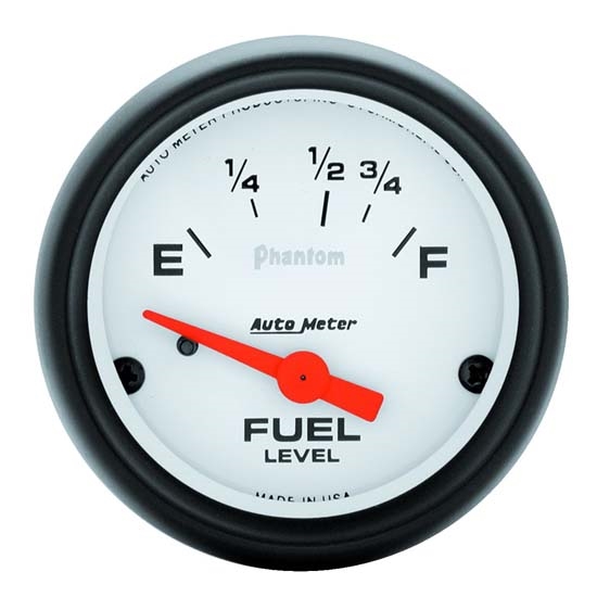 Auto Meter 5718 Phantom Air-Core Electric Fuel Level Gauge, 2-1/16 In. Auto Meter 5718 Phantom Air-Core Electric Fuel Level Gauge, 2-1/16 In.
