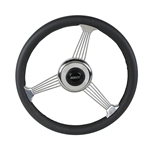 Grant 1050 Classic Banjo Steering Wheel, Black Leather Rim-14-3/4 Inch