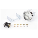 Stewart Warner 82471 Wings Fuel Level Gauge, White