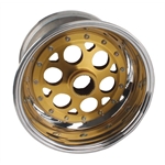 Weld 13 x 10 Inch 36 Spline w/ Outer Beadlock and Mud Cover, 3 Inch Offset