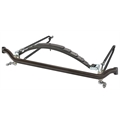 Model A to 1934 Ford Tube Axle Radius Rod Kit, Plain