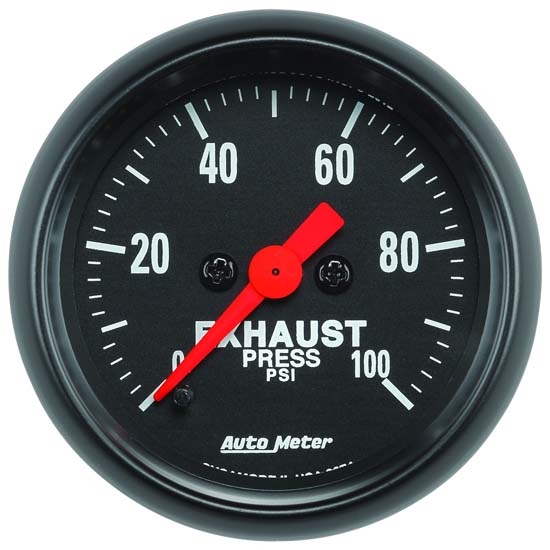 Auto Meter 2674 Z-Series Digital Stepper Motor Exhaust Pressure Gauge Auto Meter 2674 Z-Series Digital Stepper Motor Exhaust Pressure Gauge