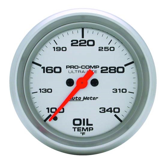 Auto Meter 4456 Ultra-Lite Digital Stepper Motor Oil Temperature Gauge Auto Meter 4456 Ultra-Lite Digital Stepper Motor Oil Temperature Gauge