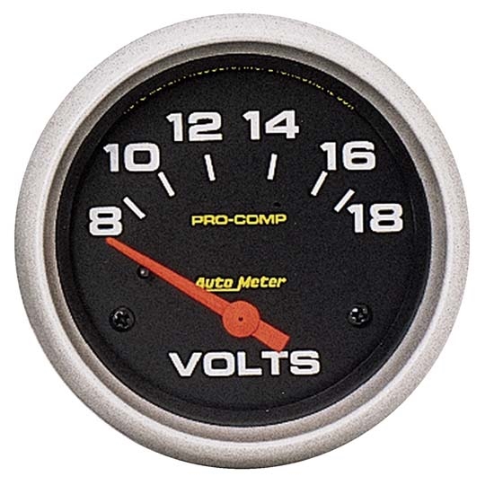 Auto Meter 5492 Pro-Comp Air-Core Voltmeter Gauge, 2-5/8 Inch Auto Meter 5492 Pro-Comp Air-Core Voltmeter Gauge, 2-5/8 Inch