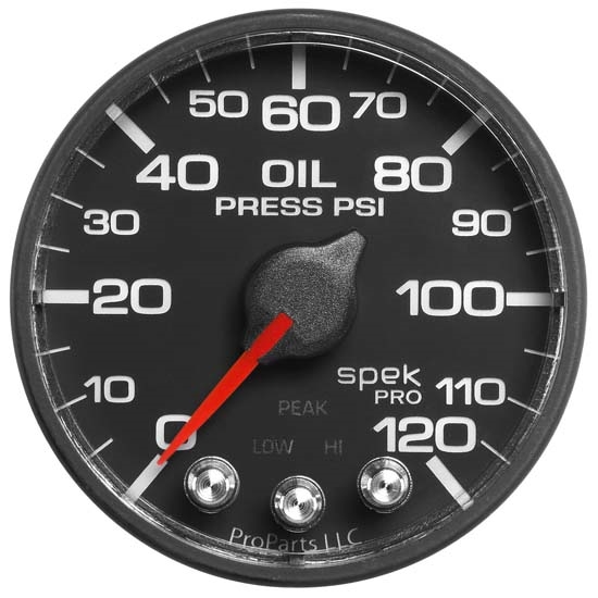Auto Meter P325328 Spek-Pro Digital Stepper Motor Oil Pressure Gauge Auto Meter P325328 Spek-Pro Digital Stepper Motor Oil Pressure Gauge