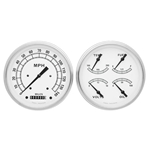 Classic Instruments 1947-53 Chevy Pickup White Gauge Set