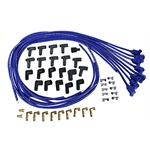Taylor Cable 70650 8mm Spark Plug Wires, 90 Deg Boot, Wire Core, Blue