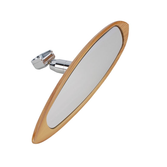 Woodgrain Surfboard Interior Mirror Woodgrain Surfboard Interior Mirror