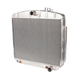 Griffin 6-555AH-AAX 1955-57 Chevy Aluminum Radiator, 1-1/4 Inch Tubes