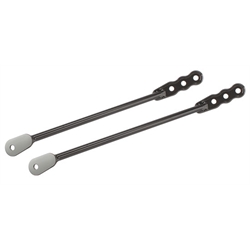HRP Adjustable Tubular Chromoly Nose Wing Straps Eagle, 7.75-9.25 Inch