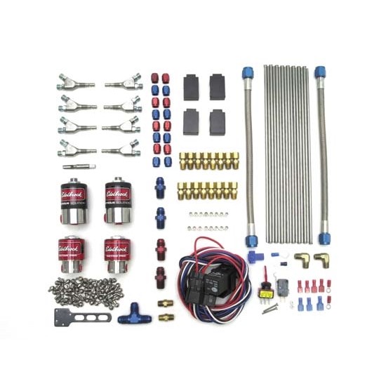 Edelbrock 71850 Super Victor Direct Port Nitrous Kit, 200-500 hp