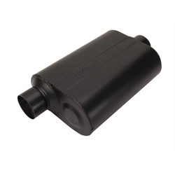 Flowmaster 953046 Super 40 3 In. Muffler, Offset Inlet-Centered Outlet