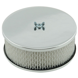 Mr Gasket 1485 Flat Top Dual Quad Air Cleaner