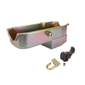 Small Block Chevy Claimer Oil Pan w/ Plug Combo, Hi-Vol. Pump, RH Dipstick