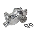 Speedway Small Block Chevy Short Aluminum Water Pump, Polished