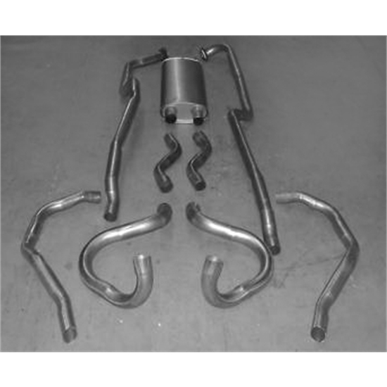 Allen's Stainless Exhaust 2-1/4 In. System, Z/28 Small Block 69 Camaro Allen's Stainless Exhaust 2-1/4 In. System, Z/28 Small Block 69 Camaro