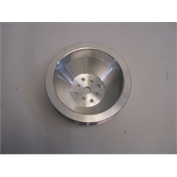 Garage Sale - Small Block Chevy Aluminum Double Upper Pulley, Long Pump