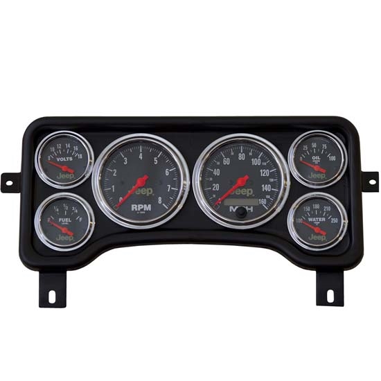 Auto Meter 5381 Jeep TJ Direct Fit Gauge Panel Auto Meter 5381 Jeep TJ Direct Fit Gauge Panel