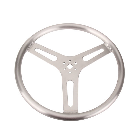 15 Inch Standard Flat Aluminum Steering Wheel 15 Inch Standard Flat Aluminum Steering Wheel