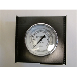Garage Sale - Classic Instruments Classic White Series 8000 RPM Tach