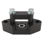 3-Hole Aluminum Panhard Bar Mount, 1-1/2 Inch