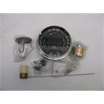 Garage Sale - Stewart Warner 5 Inch Four Gauge Cluster, Black
